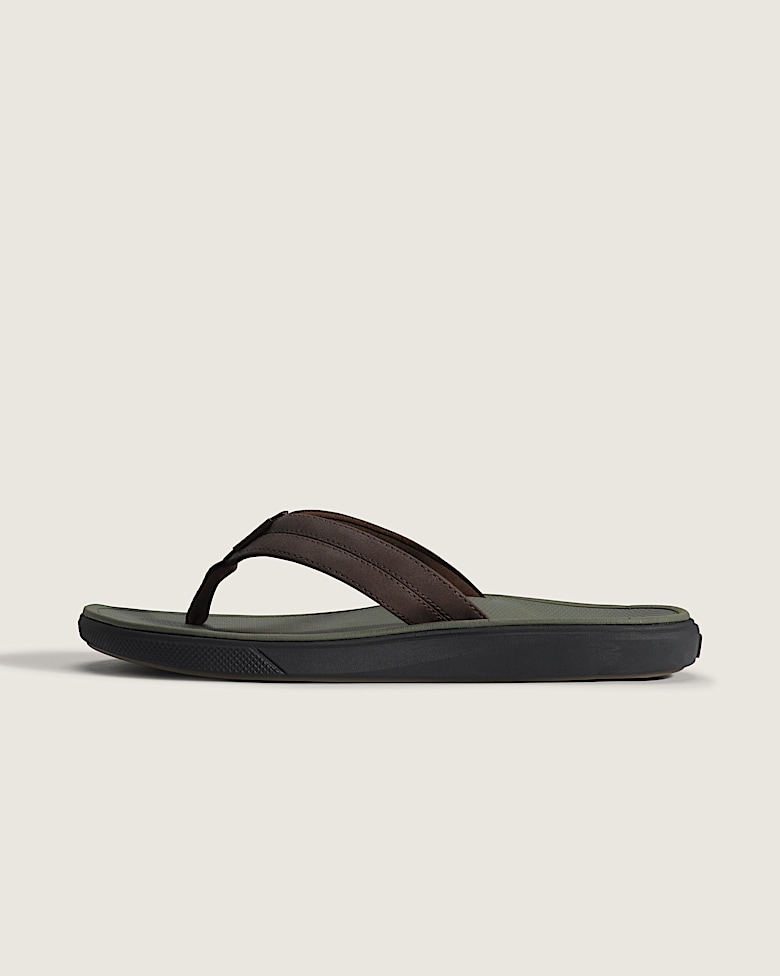 La Costa Checkerboard Slide-On Sandal en Iceberg Green  display picture 1