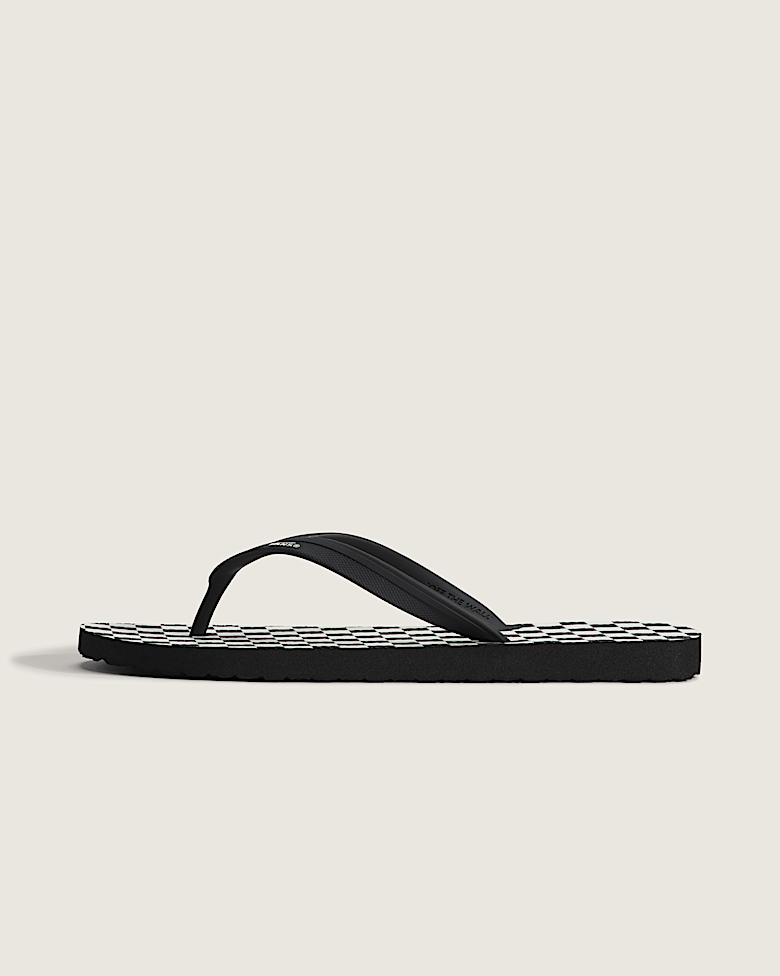 Vans La Costa Checkboard Slide Sandals - Iceberg Green/White La Costa Checkerboard Slide-On Sandal in Iceberg Green  main image 3
