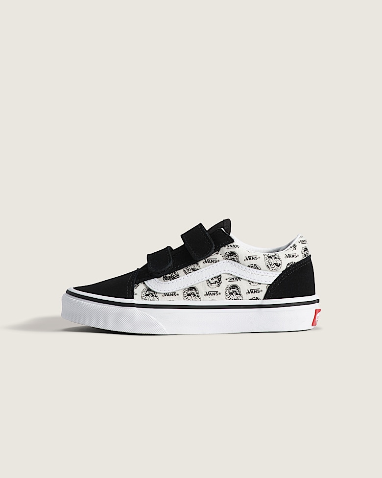 Little Kids Old Skool V Shoe in Dazzled Lunar Rock Grey | Vans