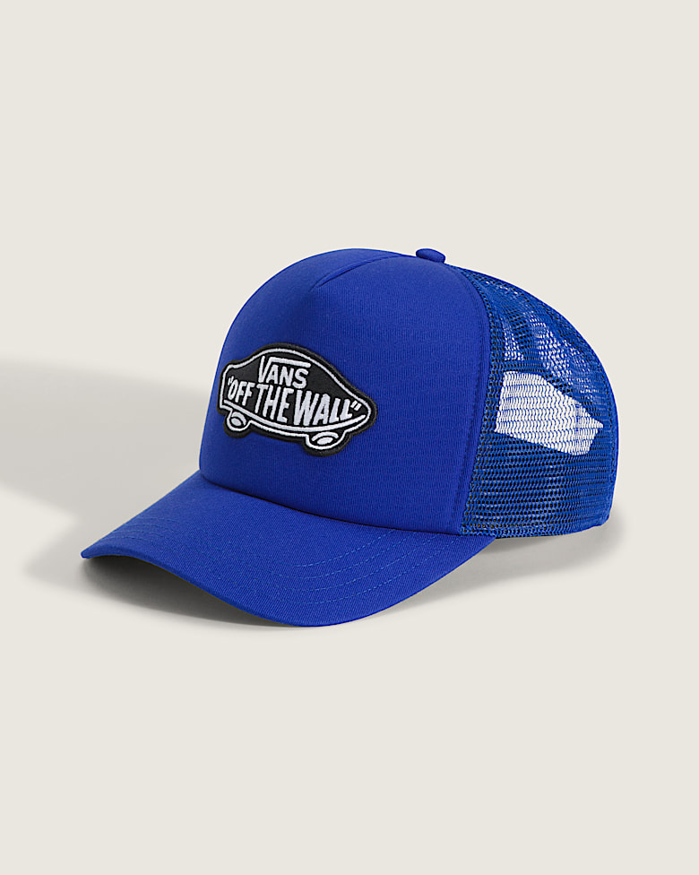 Oval Blaster Snapback Hat in Stonewash Blue | Vans