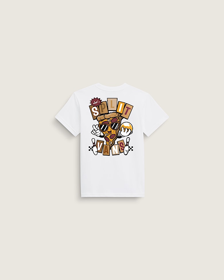 Kids Monster Madness T-Shirt in White | Vans