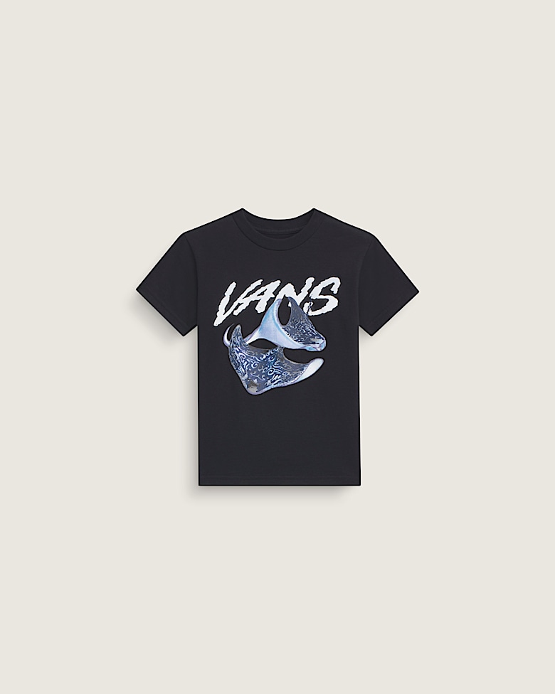 Kids Trash Tricks T-Shirt in Black | Vans