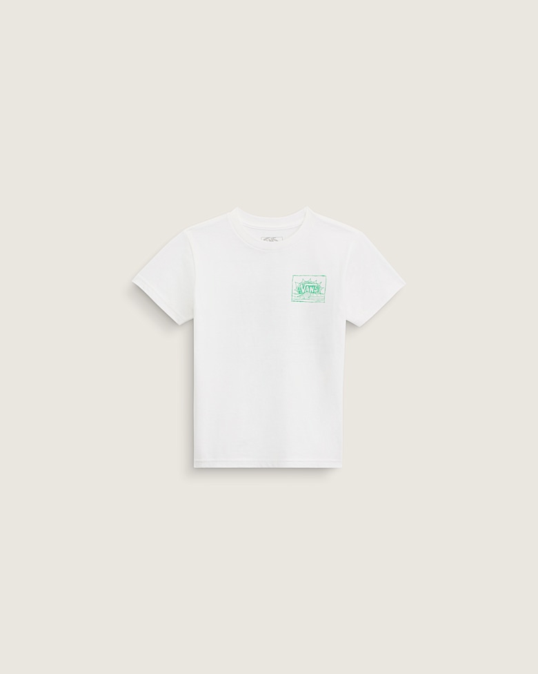 Kids Twisted Joy T-Shirt in White | Vans