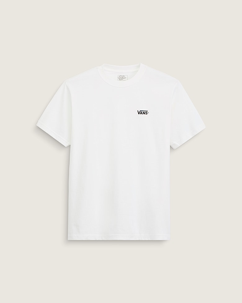Left Chest Logo T-Shirt in White / Black | Vans
