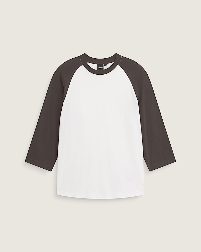 Standard Raglan T-Shirt in Crimson Haze Red / Ash Heather Grey | Vans