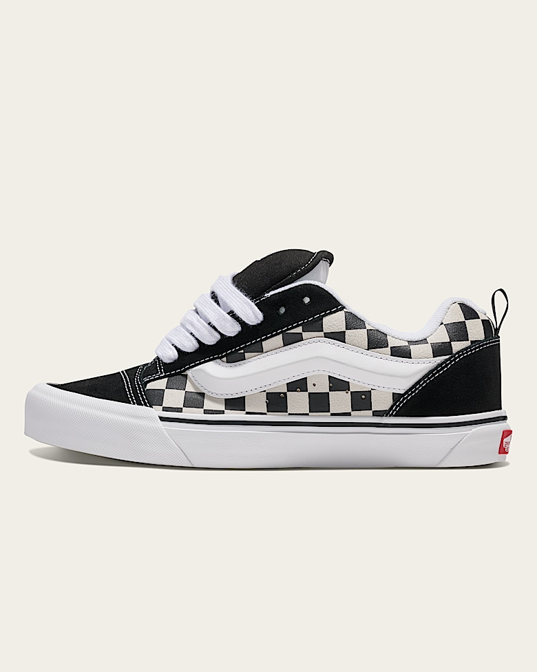 Classic Slip-On Wide Checkerboard Shoe