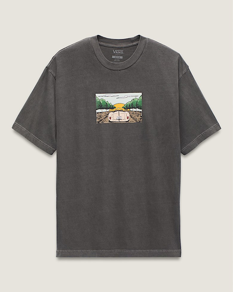 Raccoon Sign T-Shirt in Black | Vans