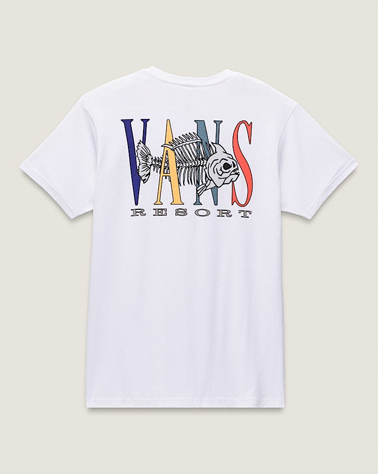 Vans X Thalia Surf Dual Palm T-Shirt in Marshmallow White | Vans