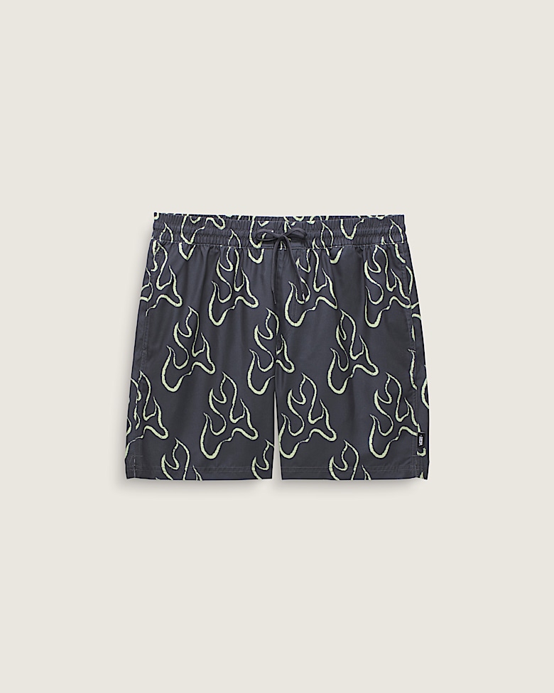 Everride Scalloped 18'' Boardshorts in Black / White | Vans