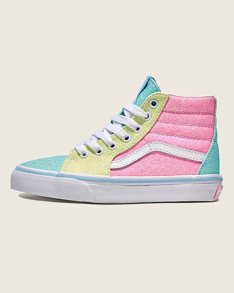 Little Kids Sk8-Hi-Zip Flower Shoe