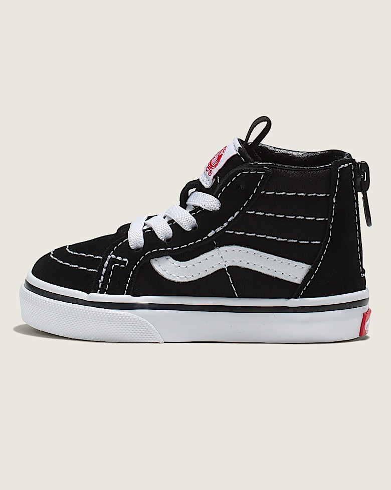 Little Kids Sk8-Hi Zip Shoe in Black | Vans