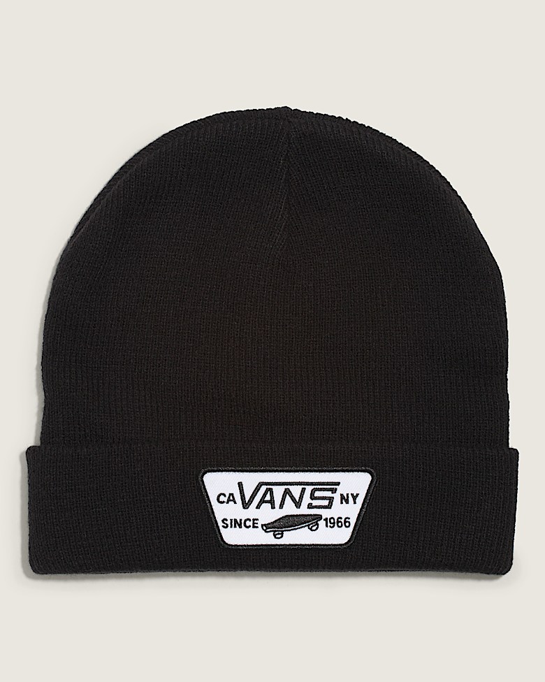 Core Basic Cuff Beanie in Black | Vans