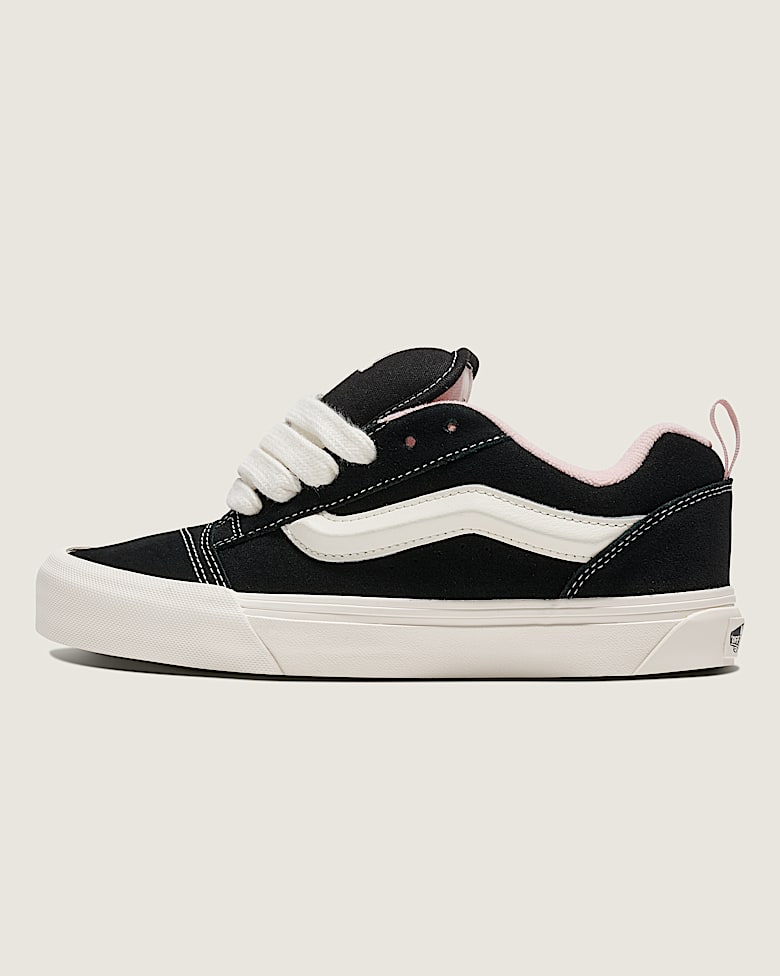 Knu Skool Suede Shoe in Black / White | Vans