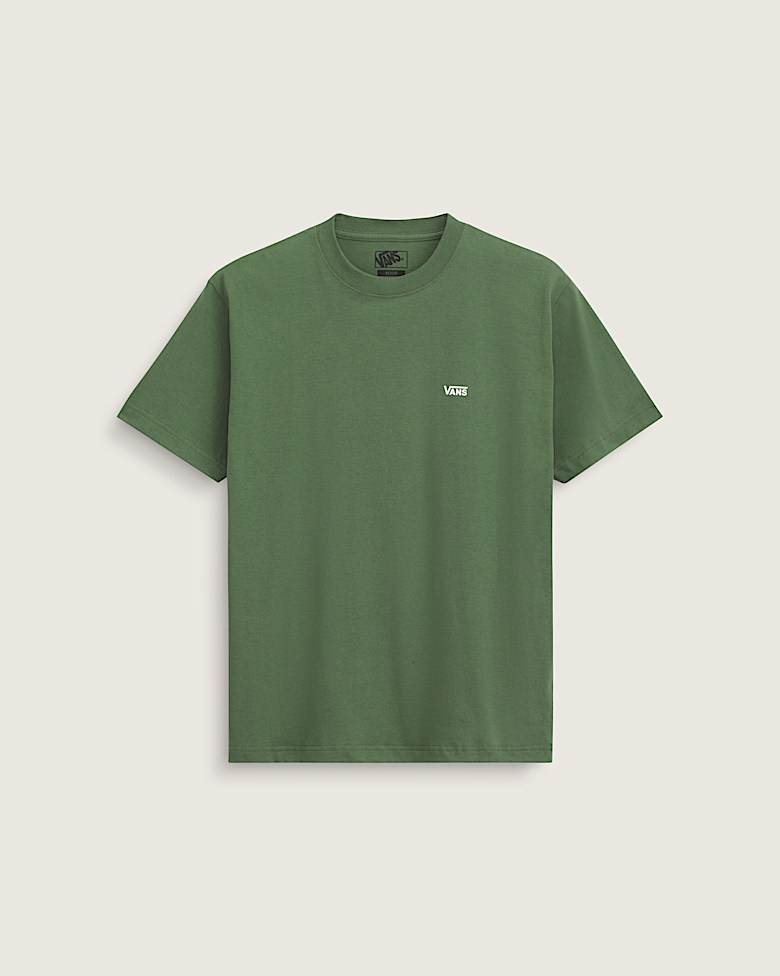 国内配送 VANS MENS VANS LOGO BIG TEE GREEN VANS CLASSIC LOGO PINE NEED GREEN T SHIRT Small | eBay