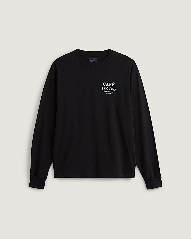 Late Night Long Sleeve Halloween T-Shirt in Black | Vans