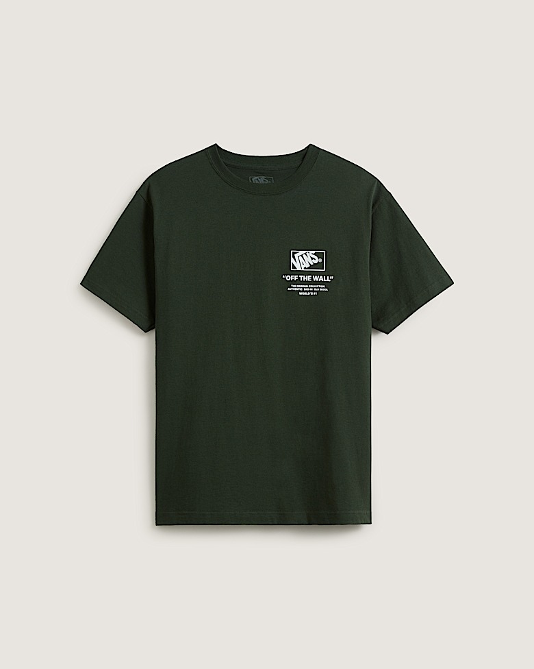 Shop Front T-Shirt in Dried Kelp Green | Vans