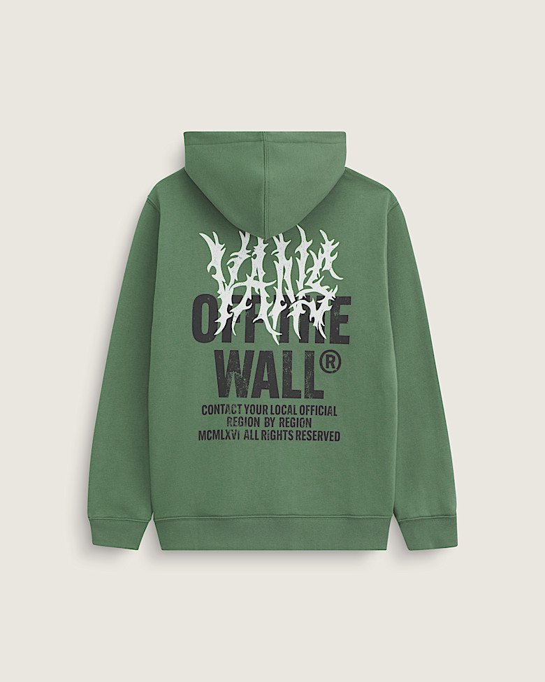 Kids Classified Zip Hoodie in Dried Kelp Green | Vans