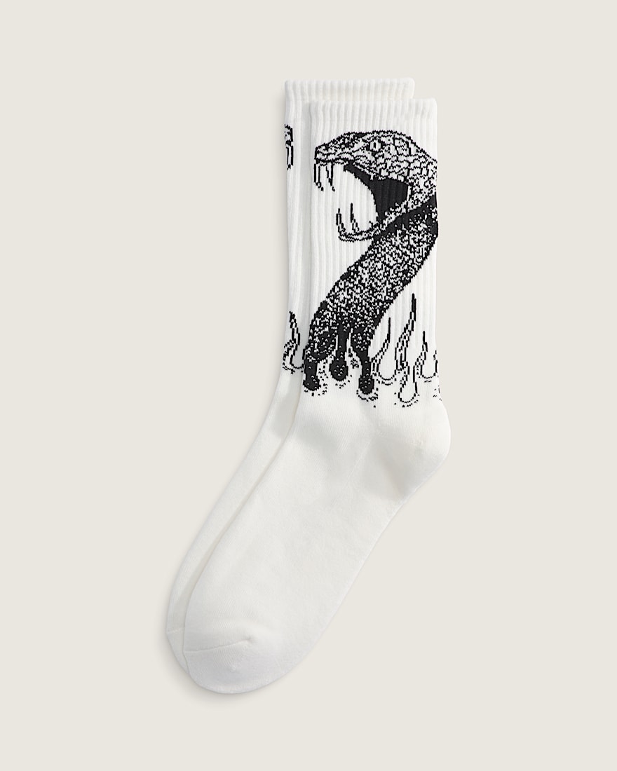 Skate Mike G Snake Flame Crew Socks - 1
