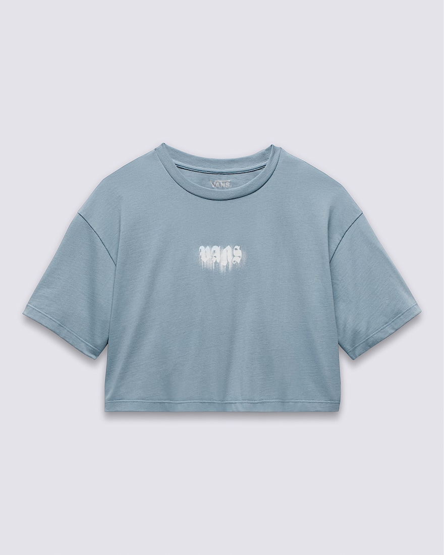 Grafitti Nightwash TShirt VANS Citadel Blue FLATLAY