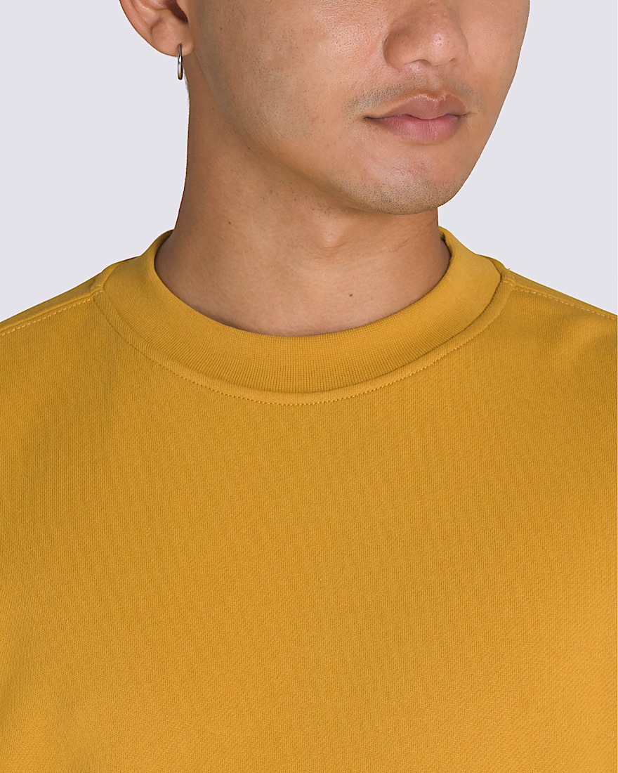 Original Standards Crew Sweatshirt VANS Harvest Gold Yellow ALT3