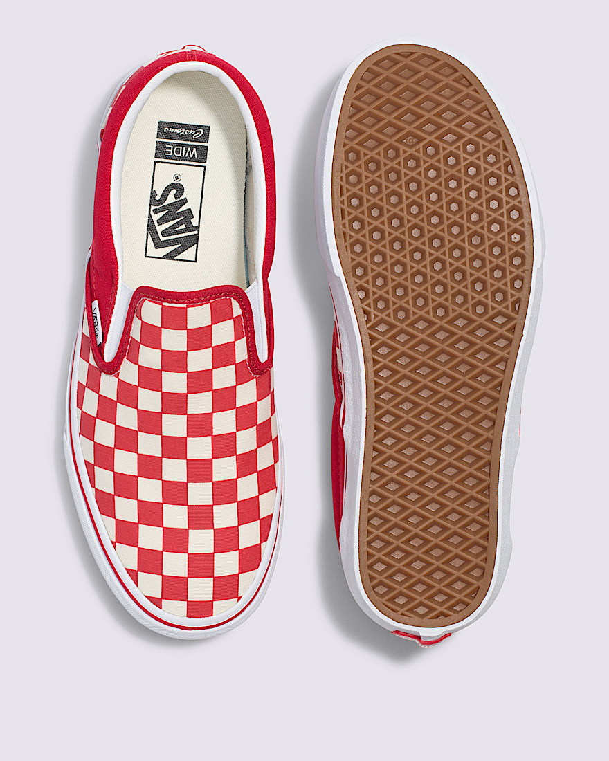 Customs Classic SlipOn Checkerboard Wide Shoe VANS Customs ALT2