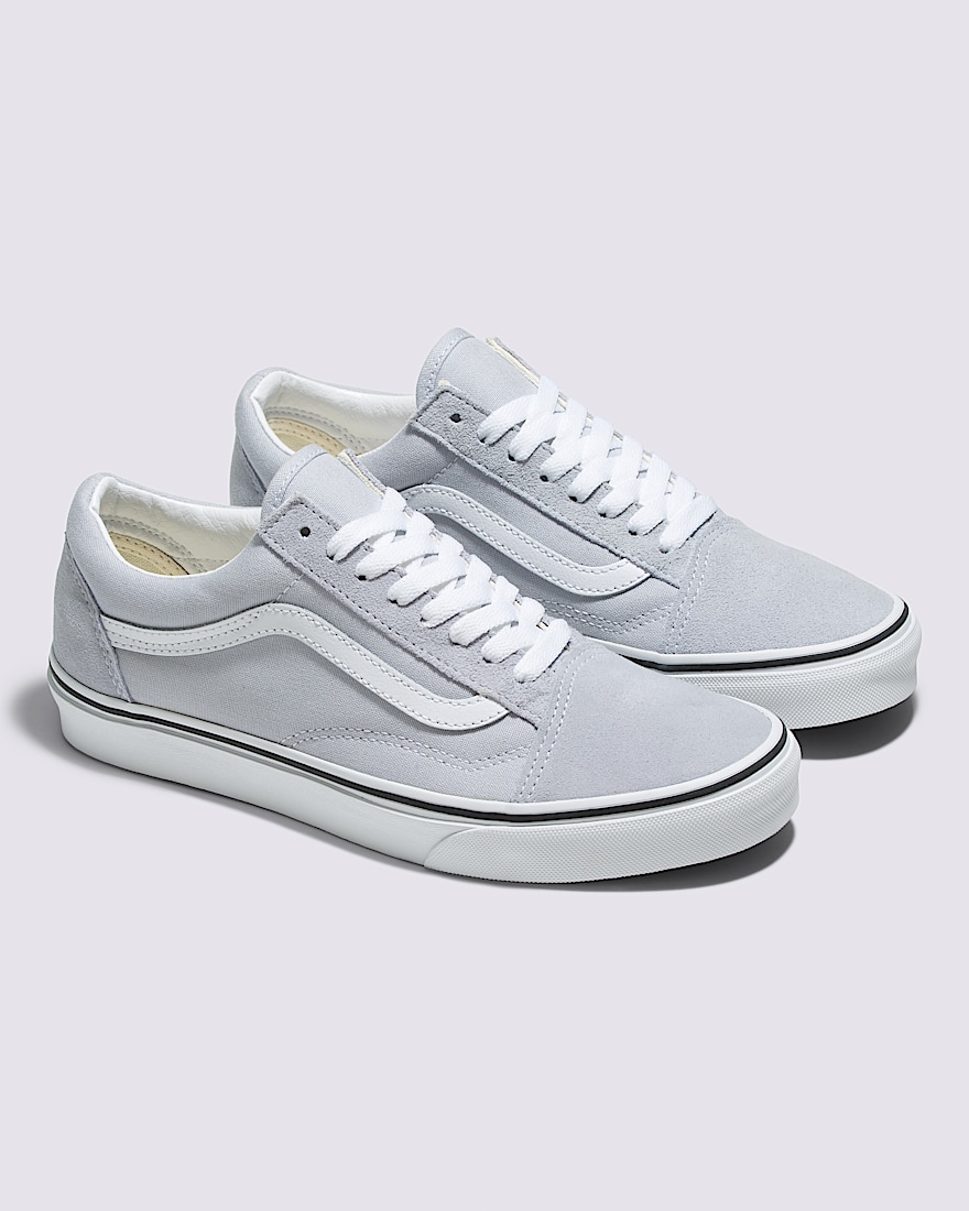 Old Skool Shoe VANS Dawn Grey  True White ALT1