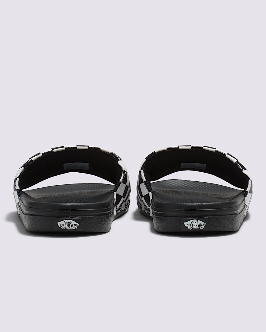 Little Kids La Costa Checkerboard Slide VANS Checkerboard White ALT3