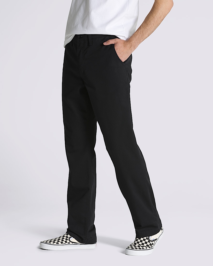 Authentic Chino Relaxed Pants VANS Black ALT4