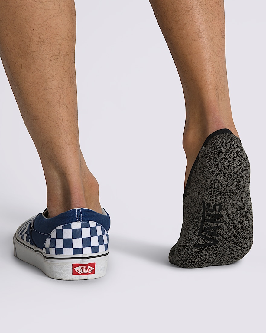 Classic Super No Show Socks 3Pack VANS Black Heather ALT1