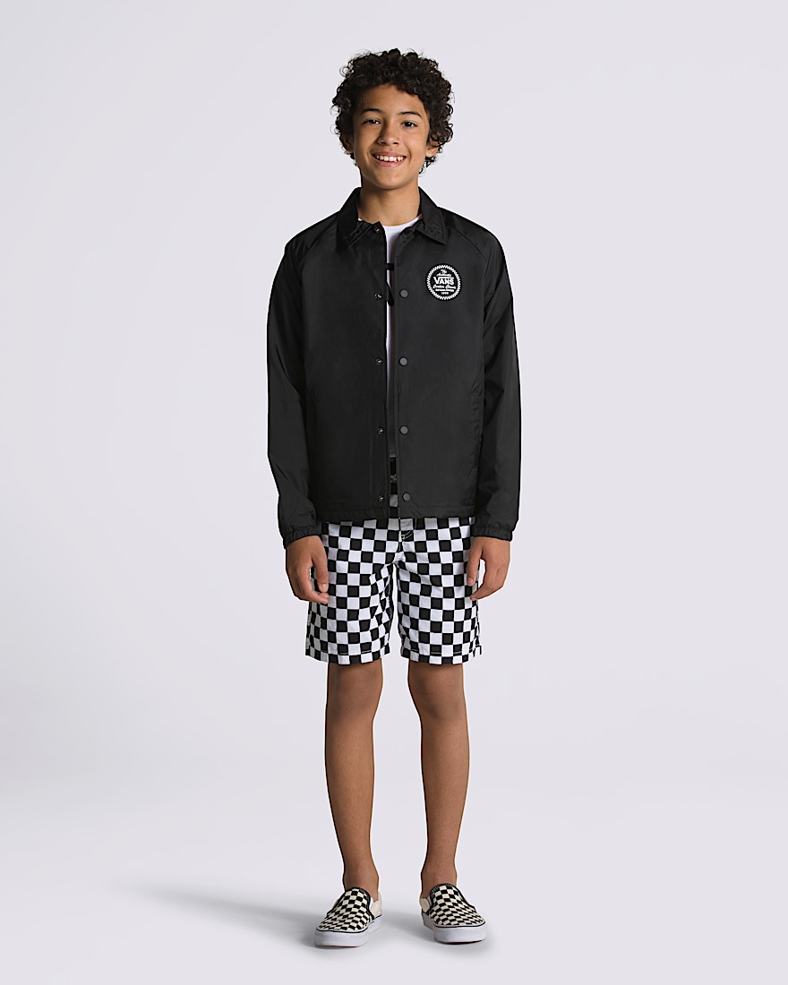 Kids Torrey Windbreaker Jacket VANS Black ALT2