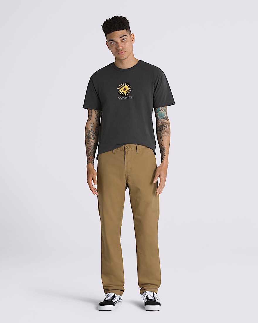 Authentic Chino Slim Pants VANS Dirt Brown HERO