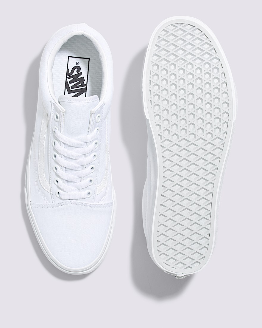 Old Skool Wide Shoe VANS True White ALT2