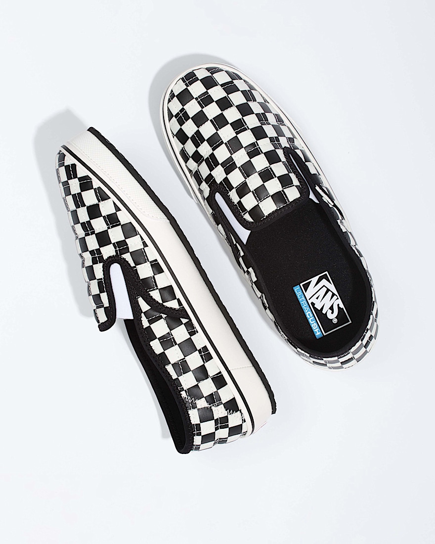 SlipEr 2 Checkerboard Shoe VANS Black Classic White ALT1