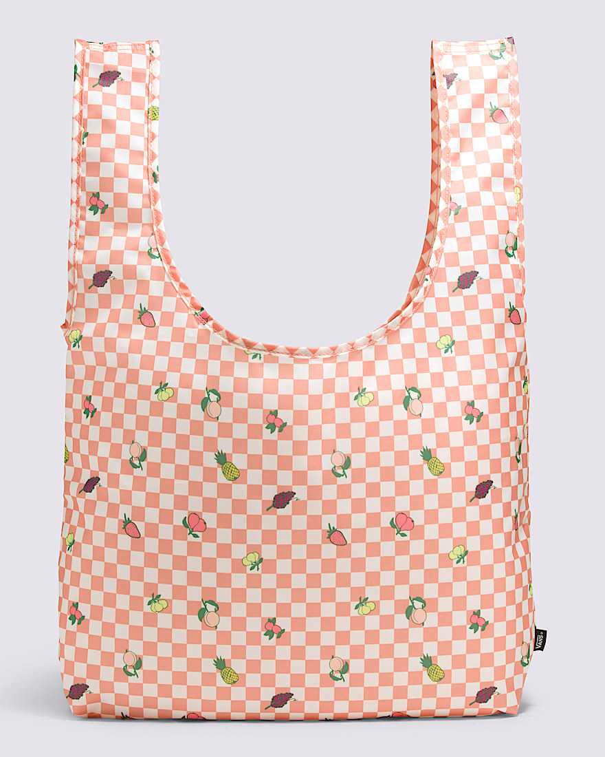 Contortion Tote Bag VANS Sun Baked Pink  Marshmallow White HERO