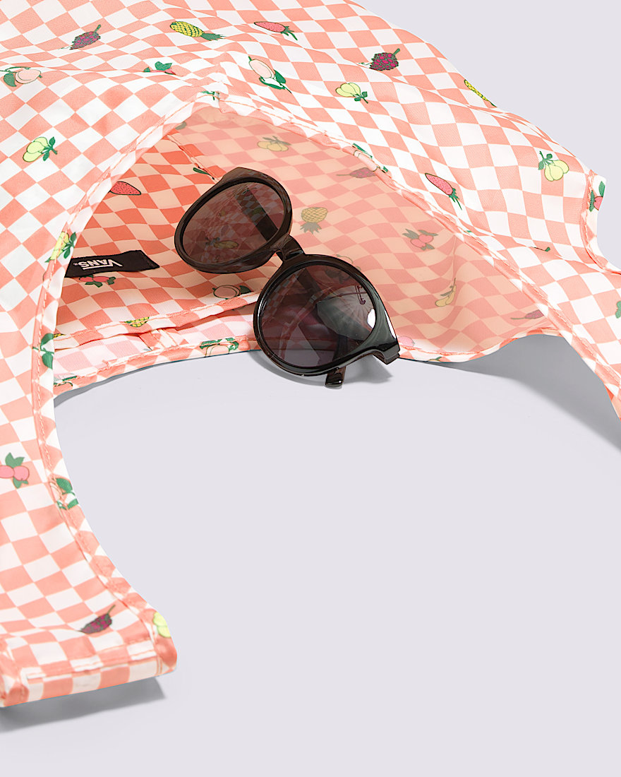 Contortion Tote Bag VANS Sun Baked Pink  Marshmallow White ALT3