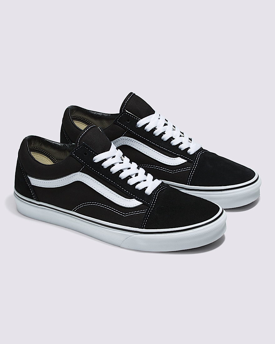 Old Skool Wide Shoe VANS Black True White ALT1