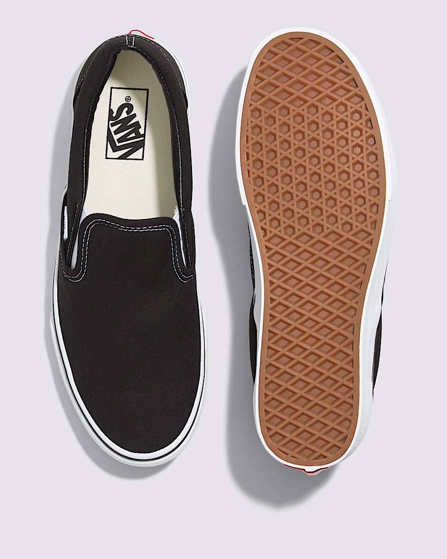 Classic SlipOn Wide Shoe VANS Black ALT2