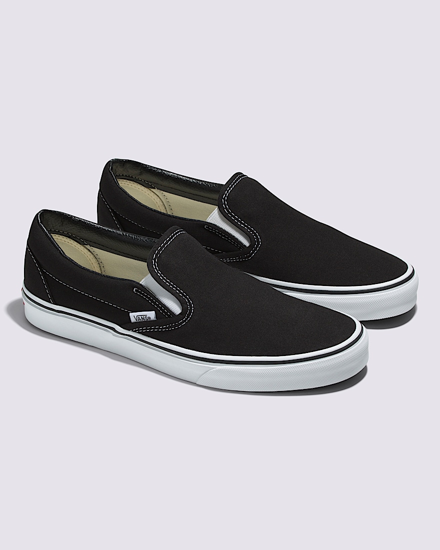 Classic SlipOn Wide Shoe VANS Black ALT1