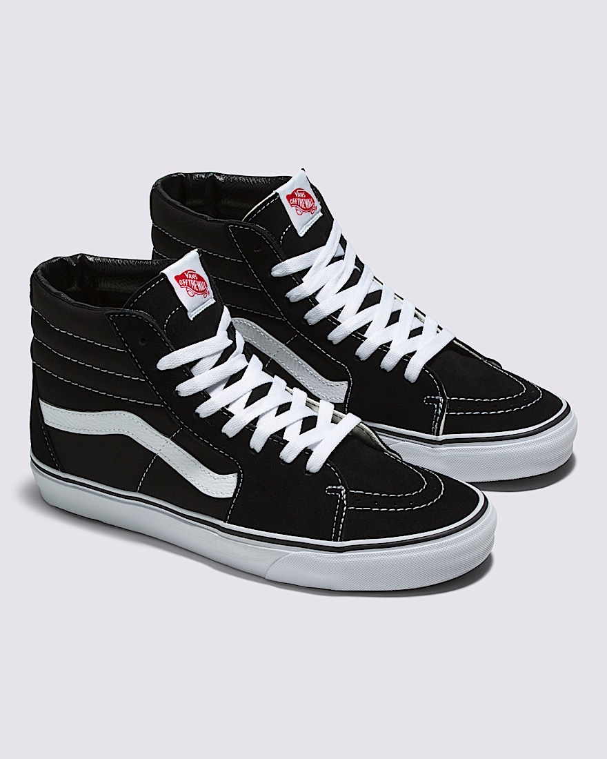 Sk8Hi Wide Shoe VANS Black  True White ALT1