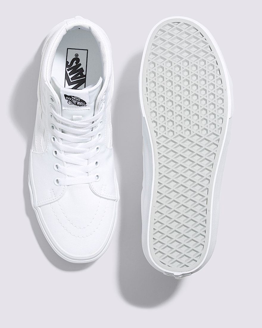 Sk8Hi Wide Shoe VANS True White ALT2