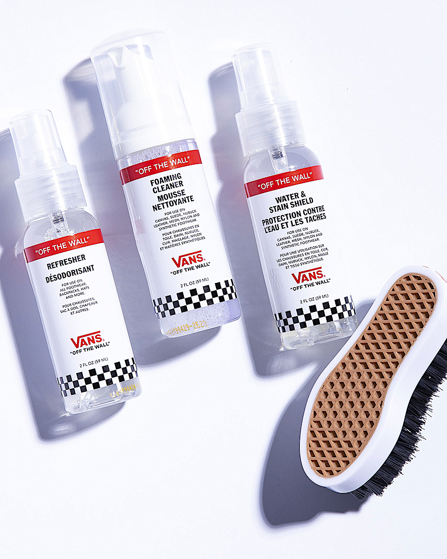 Trousse de voyage dentretien pour chaussures Vans VANS Blanc HERO