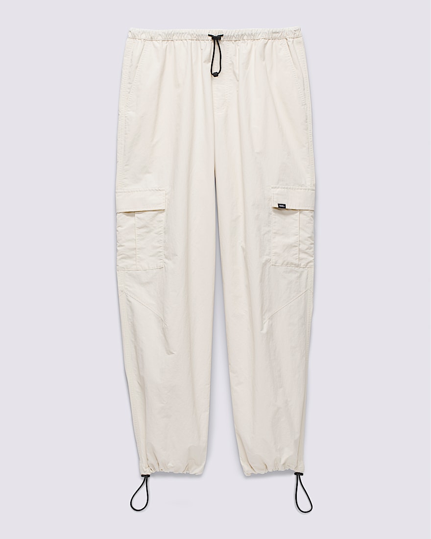 Riley Cargo Parachute Pants VANS Turtledove White ALT4