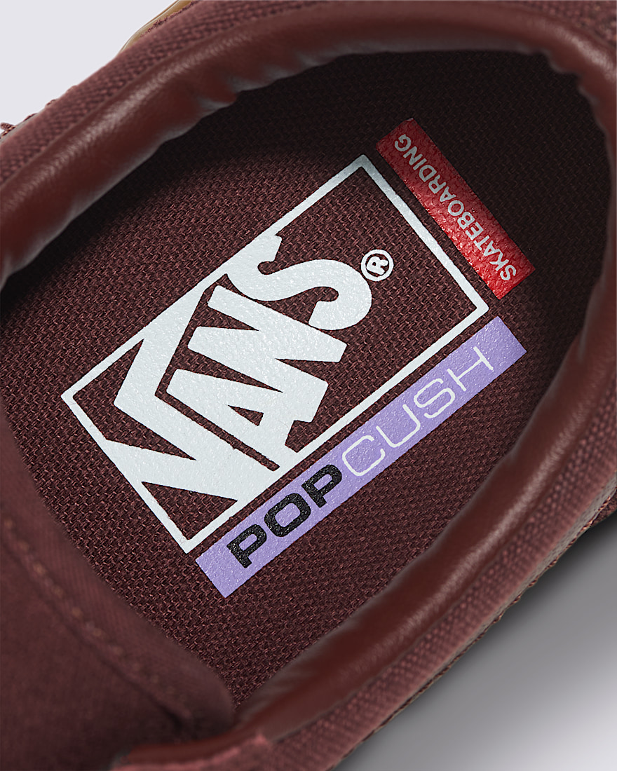 Skate Old Skool Shoe VANS Port Royale Red  Gum ALT4