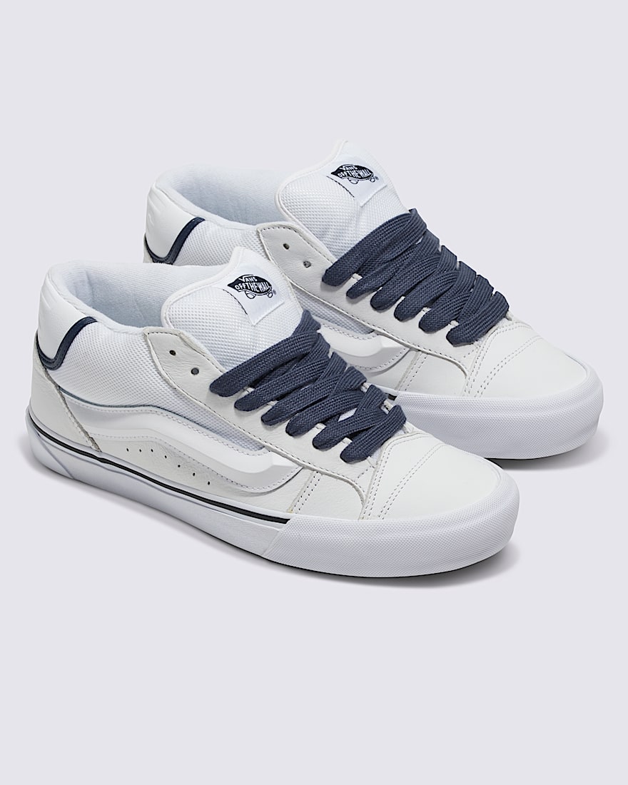 Knu Mid Shoe VANS White  Navy Blue ALT3