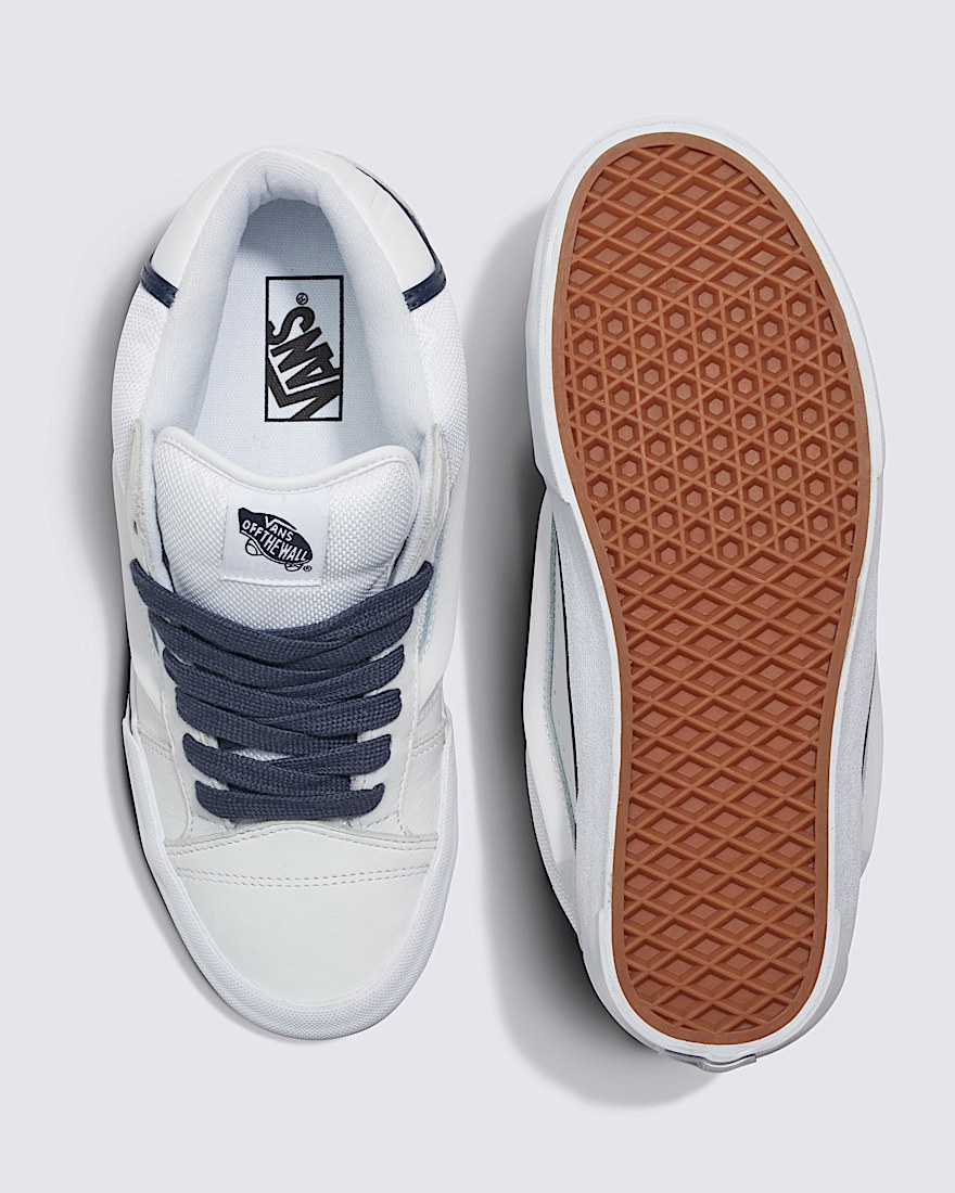 Knu Mid Shoe VANS White  Navy Blue ALT4
