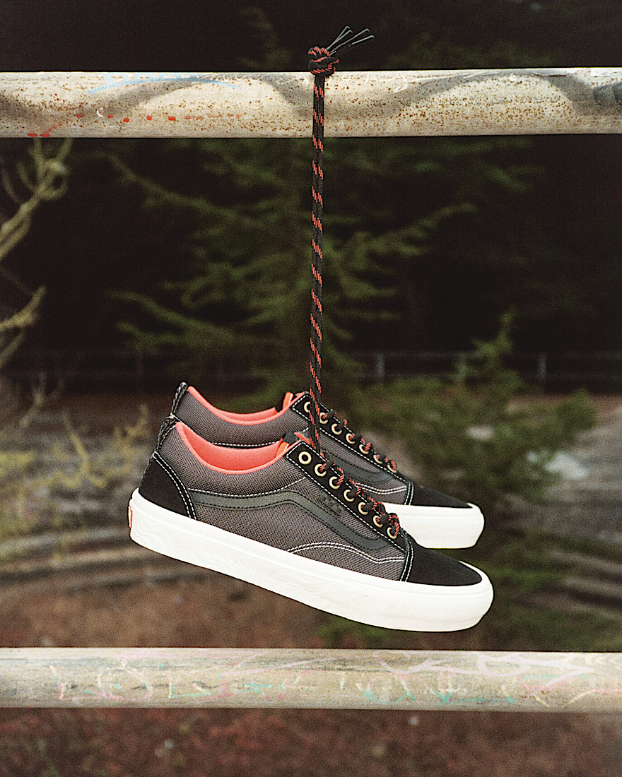 Vans X Spitfire Wheels Skate Old Skool Shoe VANS Black  Flame Orange ALT1