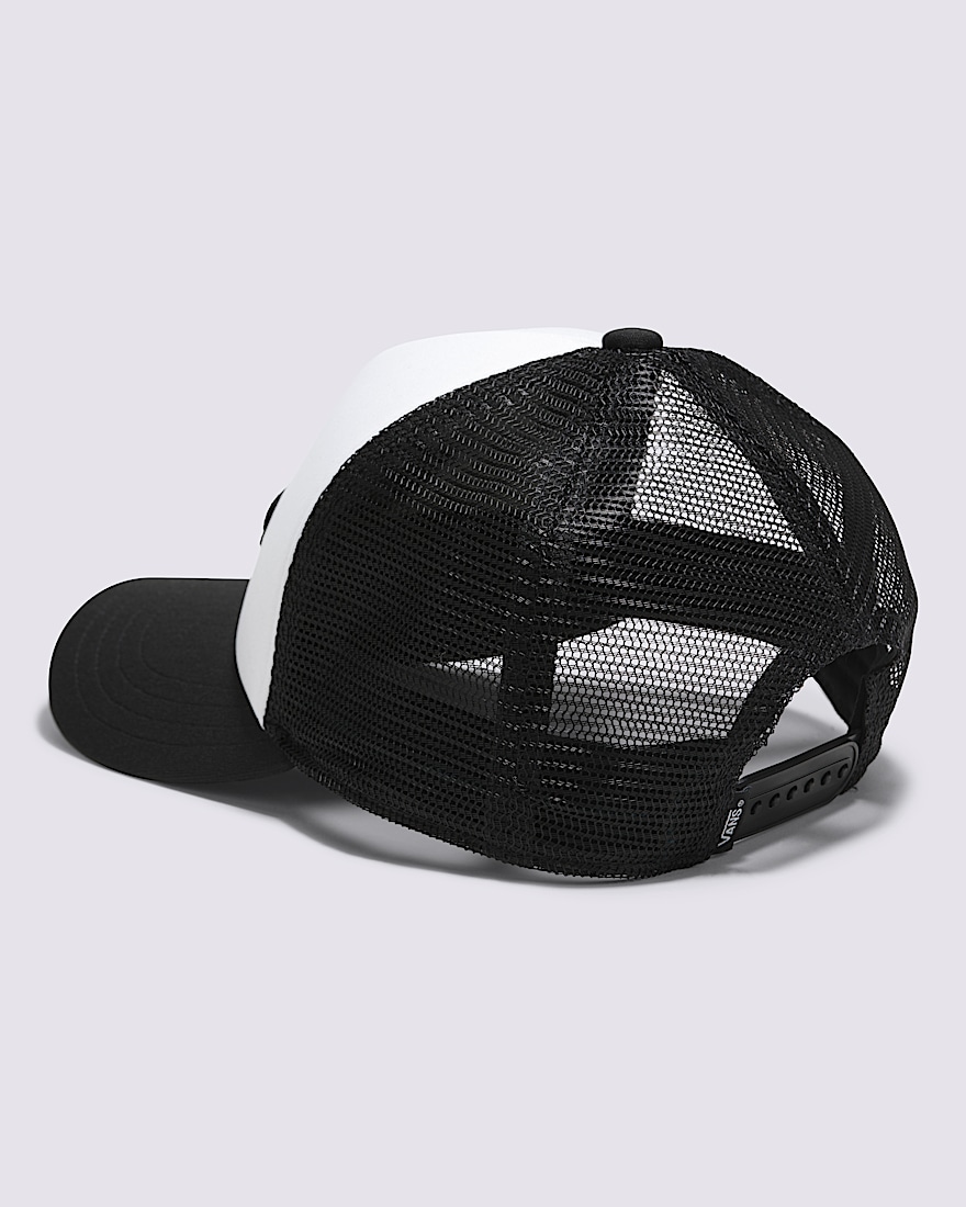 Kids Classic Patch Trucker Hat VANS Black  White ALT2