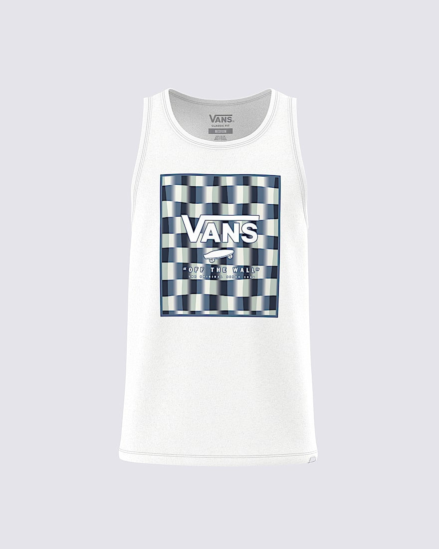 Print Box Tank Top VANS White HERO