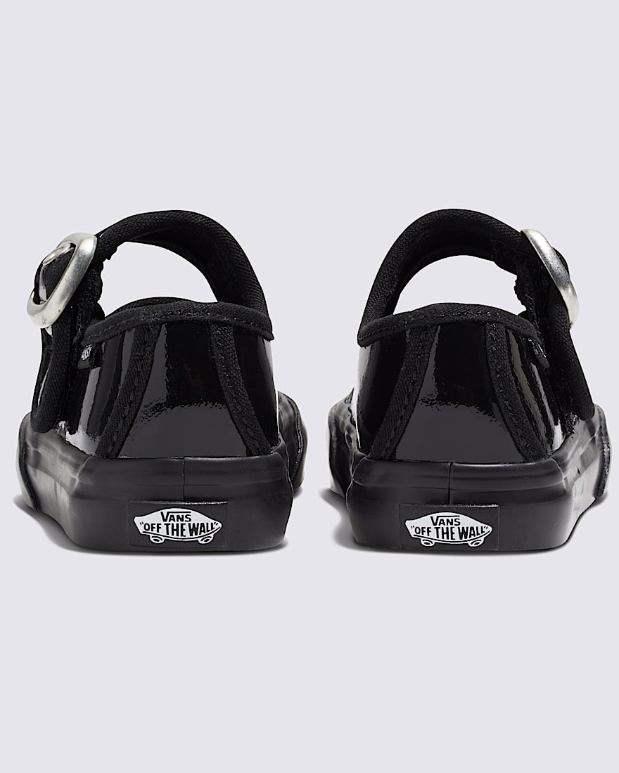 Toddler Mary Jane Shoe VANS Gothic Shine Black ALT3