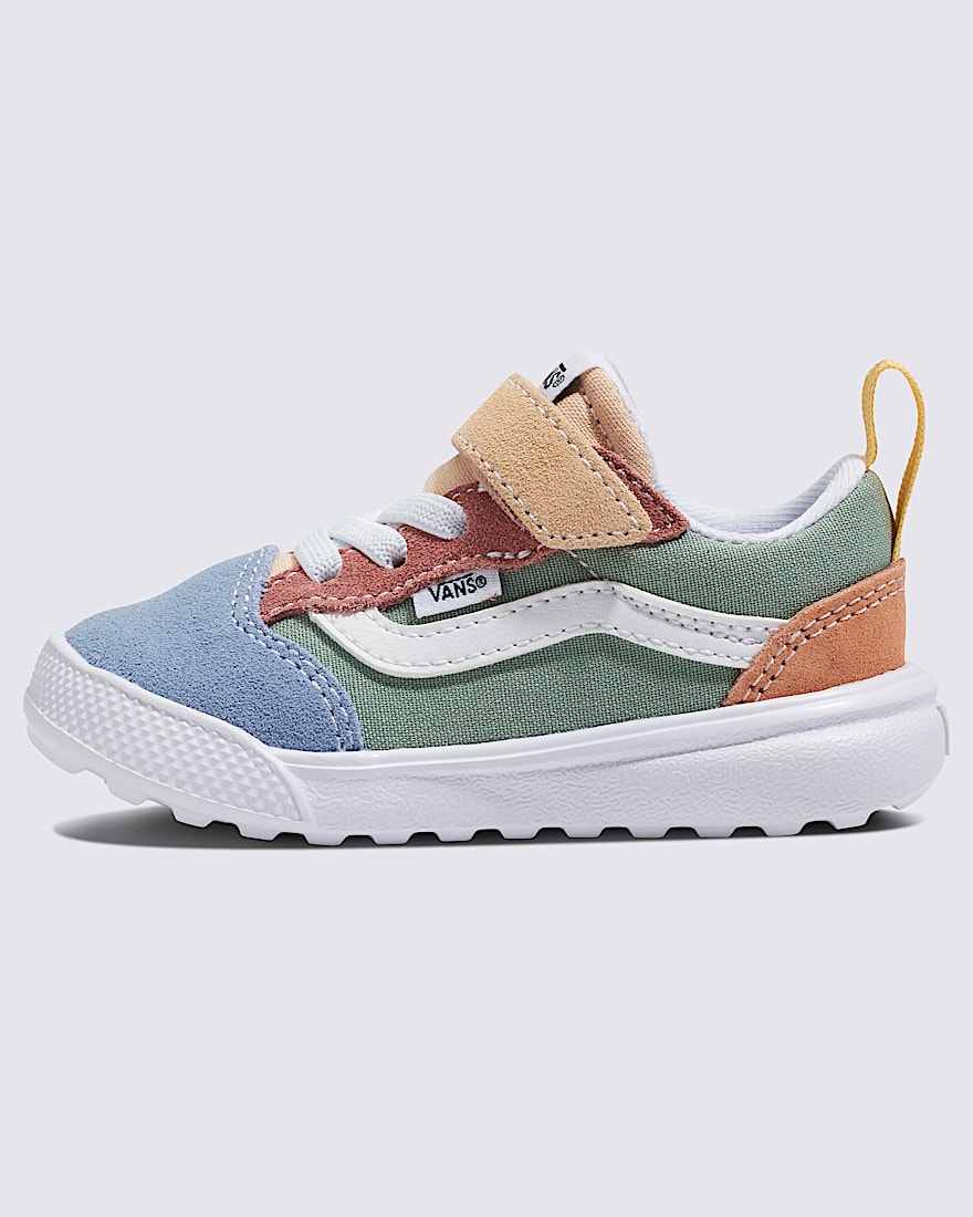 Toddler UltraRange V Shoe VANS Pastel Blue Green Orange HERO